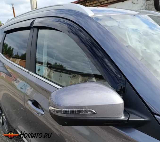 Дефлекторы окон Chery Tiggo 4 2018+/2024+ и Tiggo 4 Pro 2022+ | Cobra