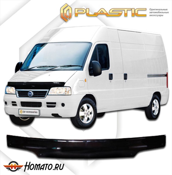 Дефлектор капота Fiat Ducato 244 | черный