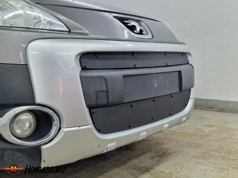Защита радиатора для Peugeot Partner B9 (2008-2012) дорестайл | Стандарт
