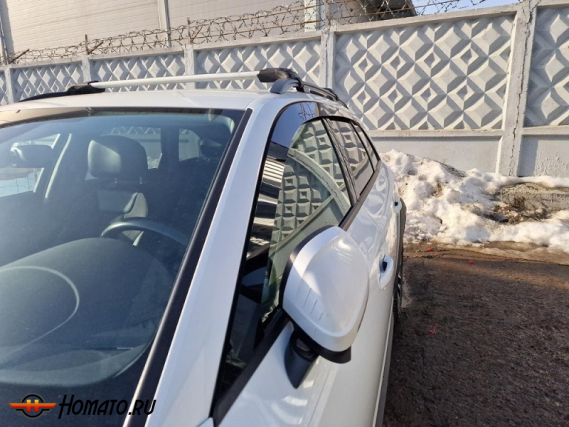 Дефлекторы Ауди А4 Б9 2015+ универсал / Allroad | из 6 частей, премиум, плоские, 2D