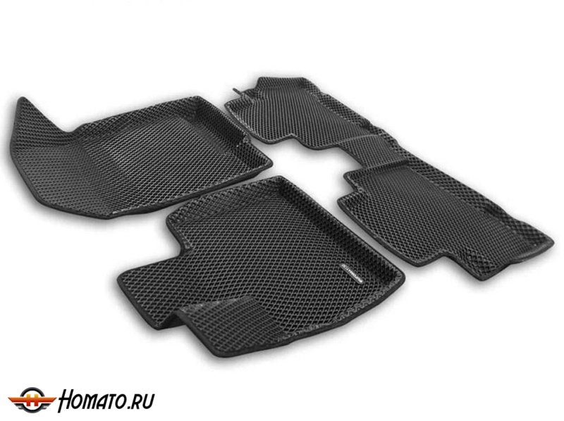 3D EVA коврики Тенет Т8 | с бортами, Euromat 3D