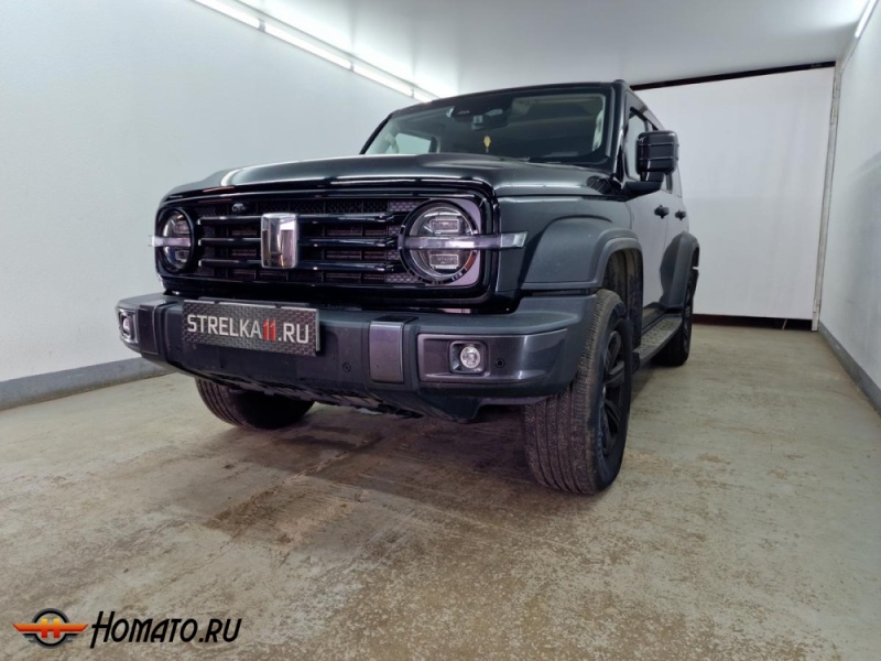 Накладки на фары для Танк 300 | 2 штуки, кольца