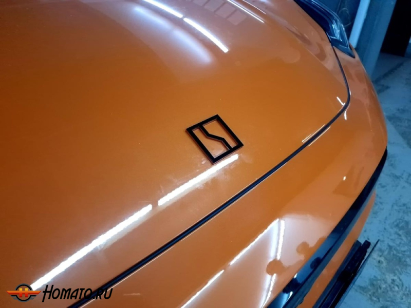 Накладки на передний логотип для Zeekr 001 | декор