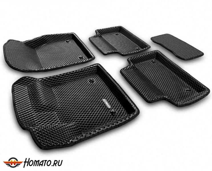 3D EVA коврики Range Rover Evoque L551 2019+ | с бортами