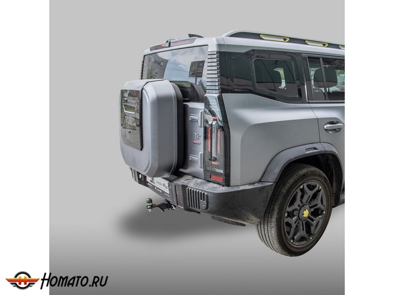 Фаркоп JETOUR T2 2024- | шар E - под квадрат - быстросъемный | Лидер Плюс | J203-E