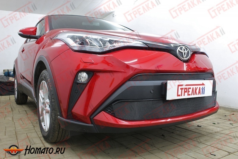 Защита радиатора для Toyota C-HR 2020+ рестайл | Стандарт