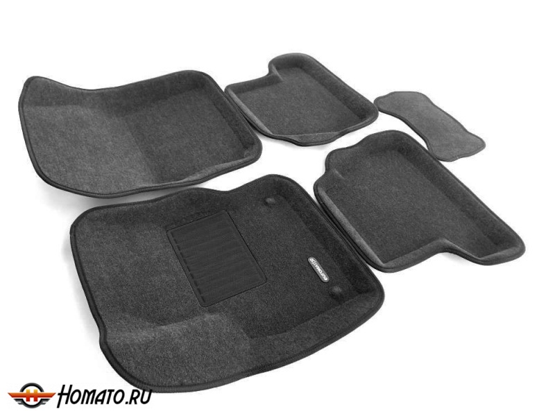 3D коврики для Ford Focus 3 (HB/SD/WAG) 2011+/2015+ | BUSINESS: 4 слоя