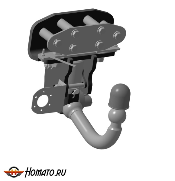 ТСУ фаркоп TOYOTA Land Cruiser J200 2007- | шар D2 | быстросъемный | со штатной электрикой pin-to-pin | ORIS | 3002-D2