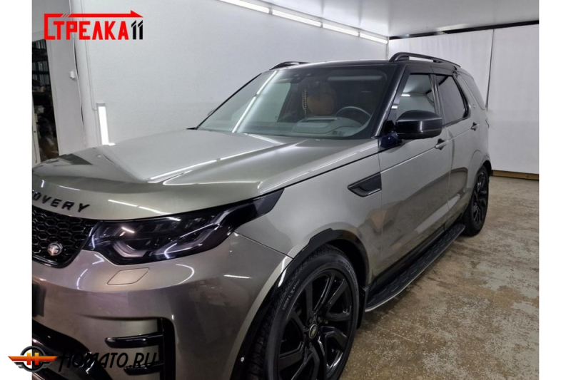 Дефлекторы Land Rover Discovery 5 (L462) 2017+/2021+ | из 4 частей, премиум, плоские, 2D
