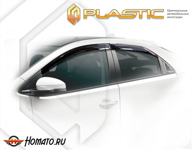 Дефлекторы ветровики Honda Civic 9 (5D) 2012-