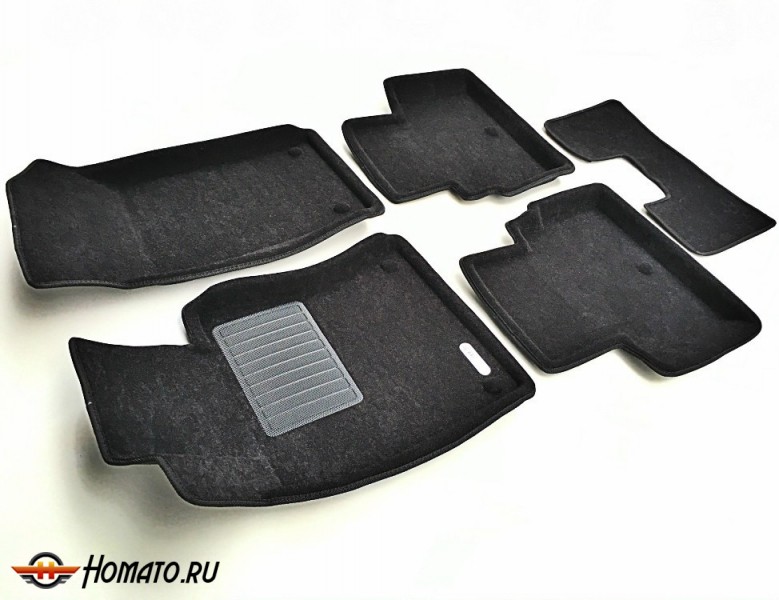 3D коврики для Cadillac CTS (2007-2014) | BUSINESS: 4 слоя