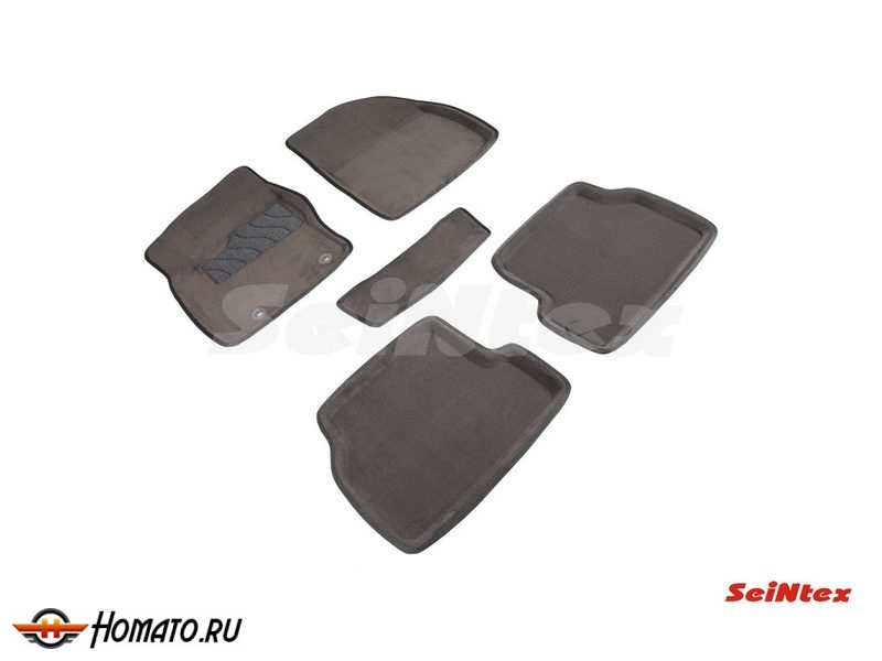 3D коврики Ford Focus II 2008-2011 | Премиум | Seintex