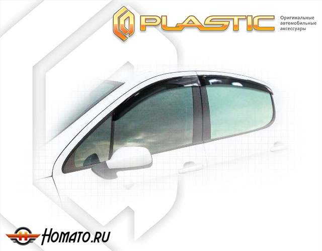 Дефлекторы ветровики Peugeot 407 седан 2004-2011