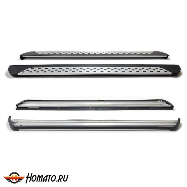 Пороги OEM с точками для NISSAN Qashqai 2014-2019