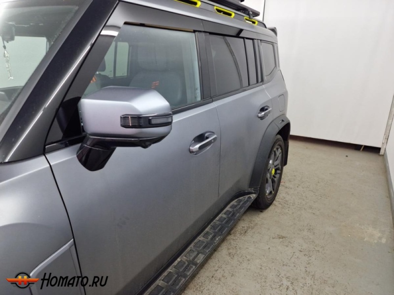 Накладки на ручки дверей для Джетур Т2 | 5 штук, декор