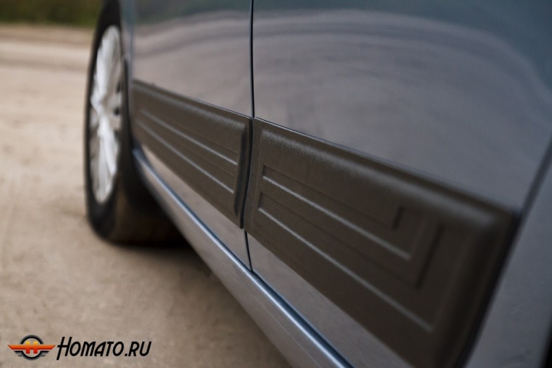 Молдинги на двери Volkswagen Volkswagen Golf 6 (2009-2012) | глянец (под покраску)