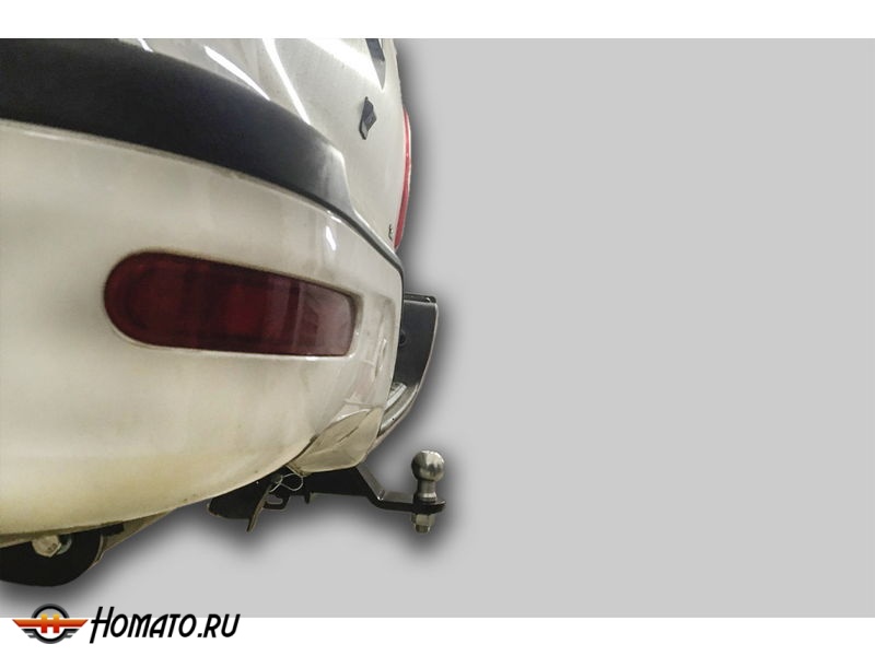 Фаркоп TOYOTA HILUX (4WD) 2015- | шар E - под квадрат - быстросъемный | Лидер Плюс | T121-E