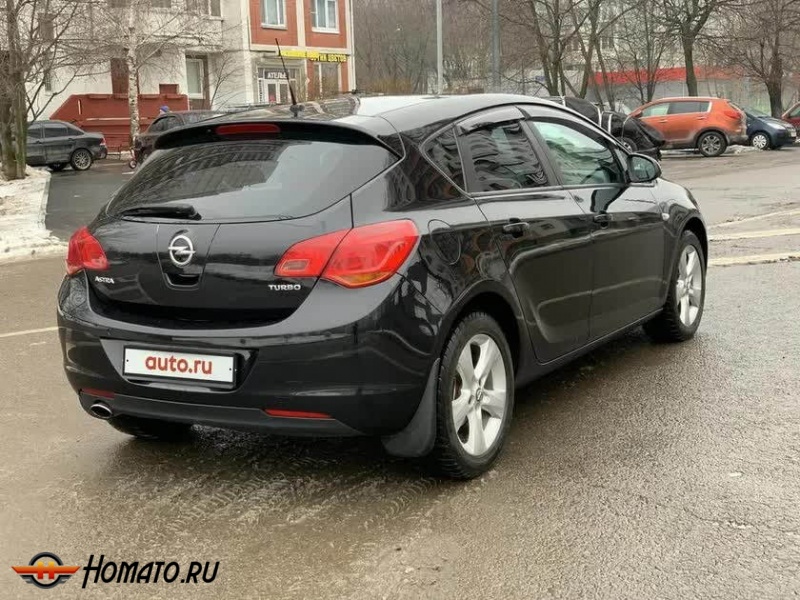 Дефлекторы окон Opel Astra J 2010-2015 | Cobra