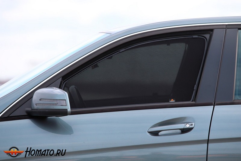 Каркасные шторки ТРОКОТ для Mitsubishi Pajero 4 (2006+/2014+) | на магнитах