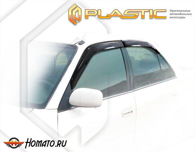 Дефлекторы ветровики Toyota Carina 1997-2001 (T210-T215)