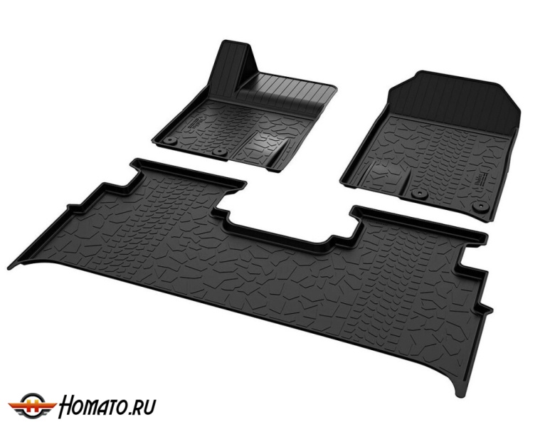 Коврики Джетур Т1 2025+ | полиуретановые, черные, Norplast