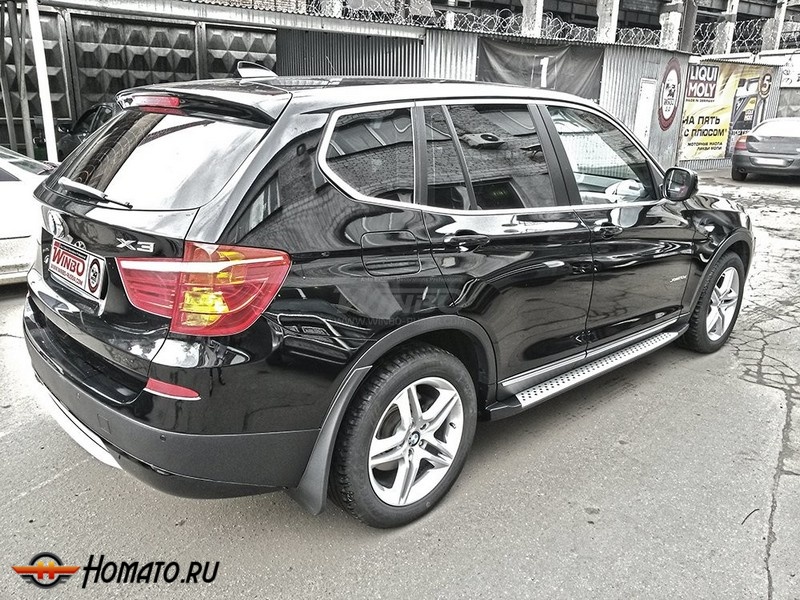 Пороги OEM-style на BMW X3 (F25) 2010-2017