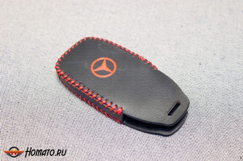 Чехол для смарт-ключа Mercedes | с карабином | New style