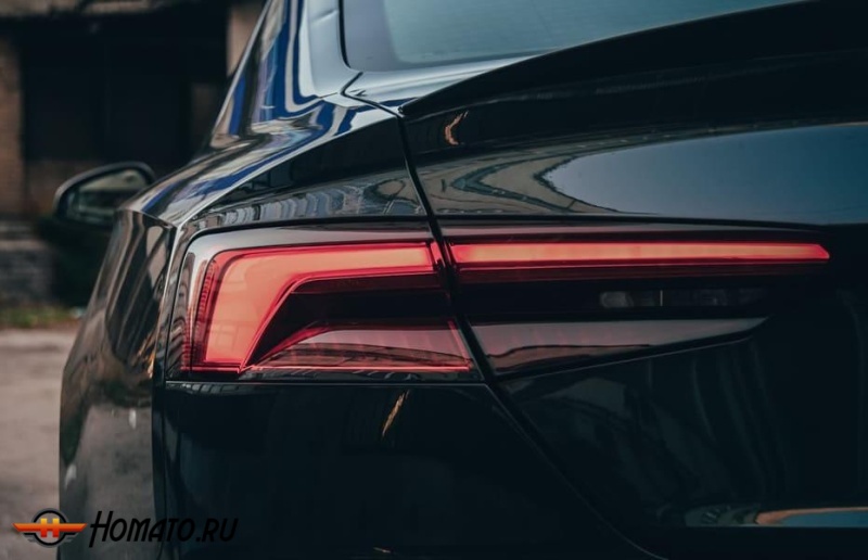 Лип-спойлер для Audi A5 (F5) 2016+