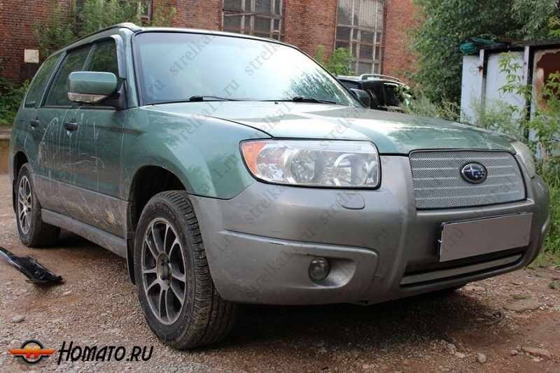 Защита радиатора для Subaru Forester 2 2005-2008 рестайлинг | Стандарт