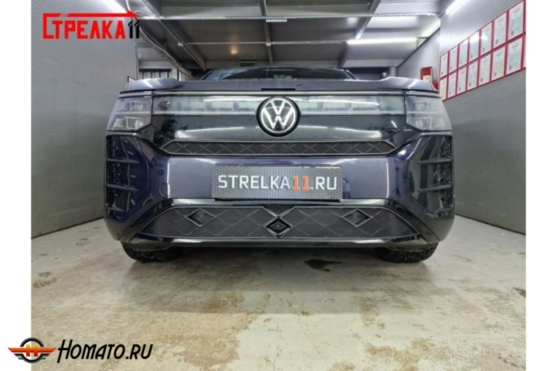Защита радиатора для Volkswagen Teramont PRO 2025+ | Стандарт