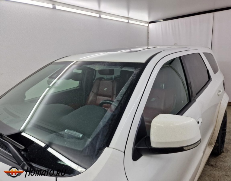 Премиум водостоки дефлекторы лобового стекла Додж Дюранго 3 (WD) 2010+/2020+