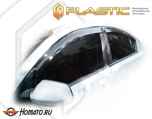 Дефлекторы ветровики Mazda 3 BK седан 2004-2009