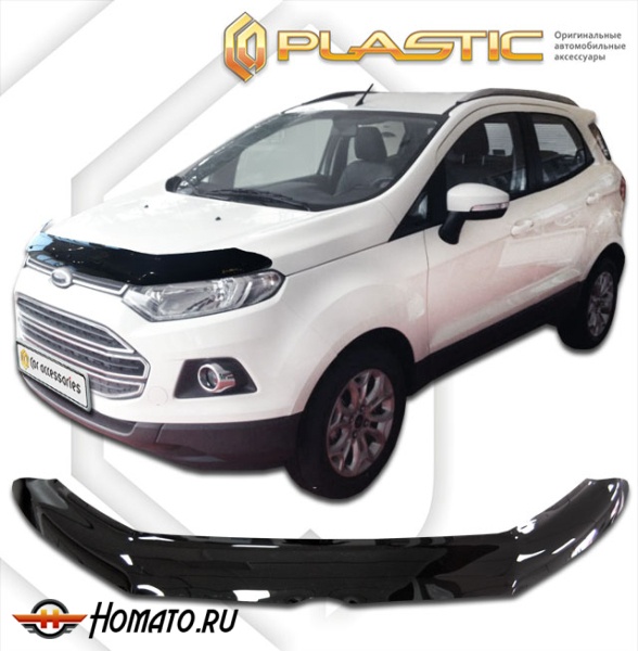 Дефлектор капота Ford EcoSport 2014-2017 | черный