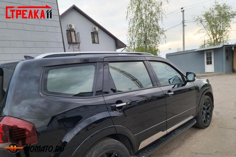 Дефлекторы Kia Mohave 2008-2020 | премиум, плоские, 2D