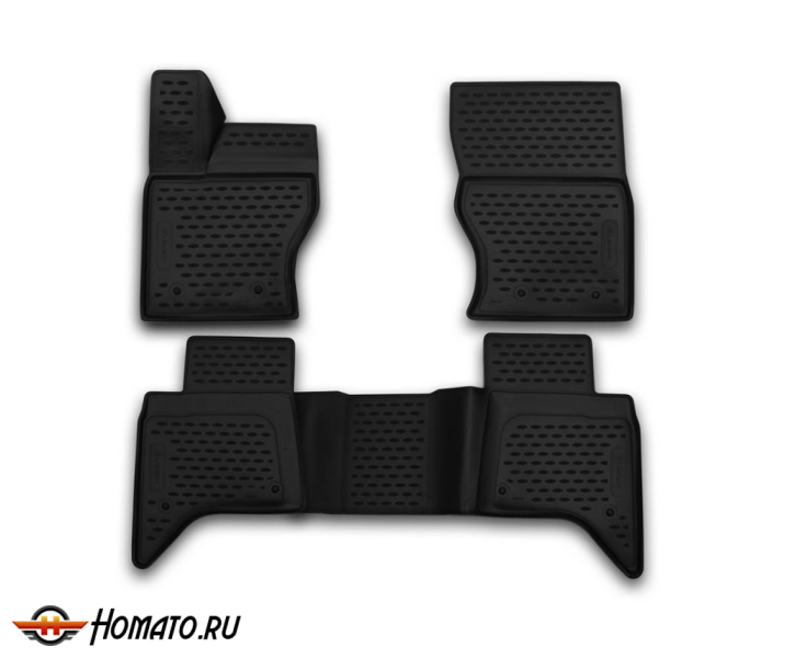 Коврики 3D в салон Range Rover 4 (L405) 2013-2022 (полиуретан)