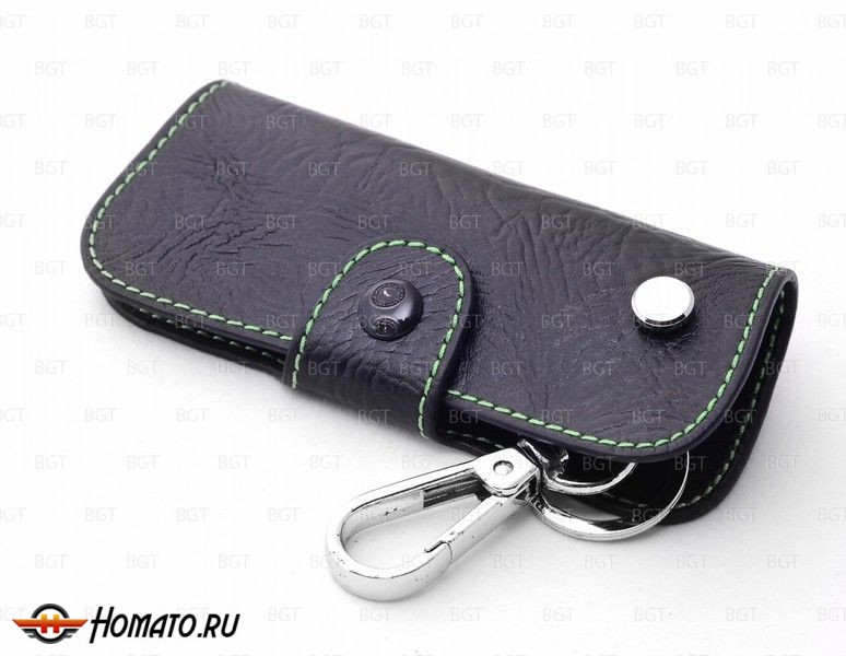 Брелок «кожаный чехол» для ключа Skoda Fabia Octavia Roomster Superb Yeti «вар.1»