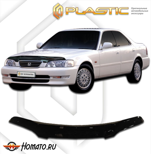 Дефлектор капота Honda Inspire 2 1995-1998 (VA1-VA3) | черный