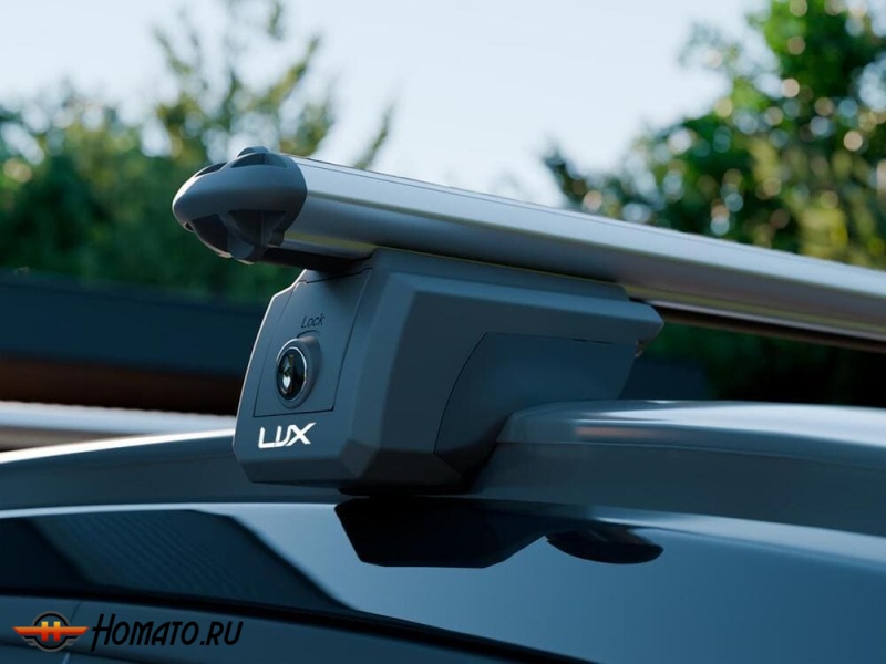 LUX ТРЭК-2 | 120 см | Багажник на интегрированные рейлинги