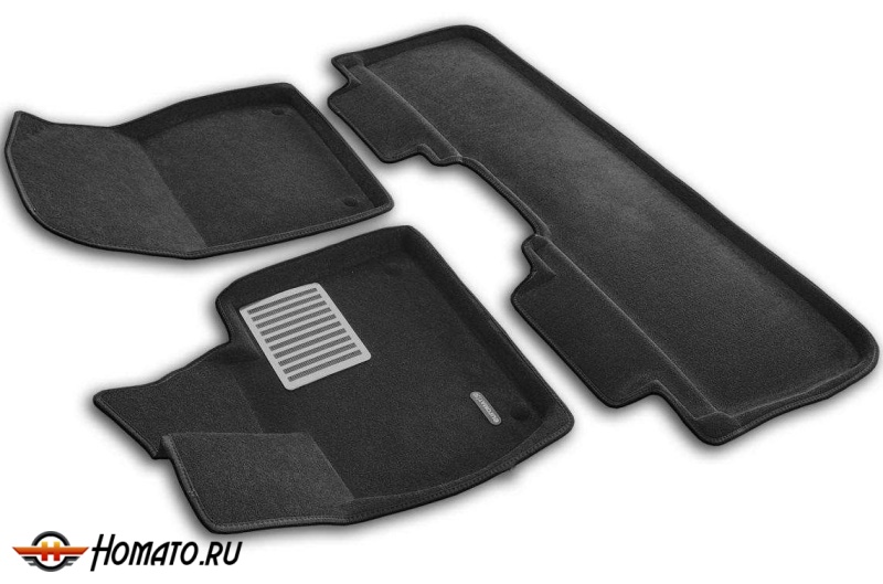 3D коврики для Лейсан Л7 2023+/2024+ рестайлинг | LUX: 5 слоев