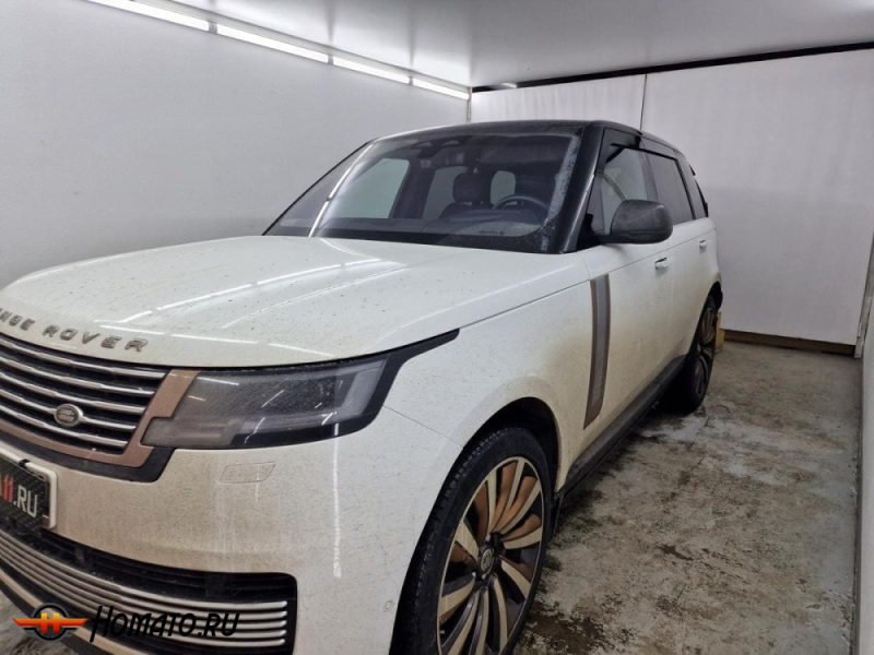 Дефлекторы Range Rover 5 2022+ | из 4 частей, премиум, плоские, 2D