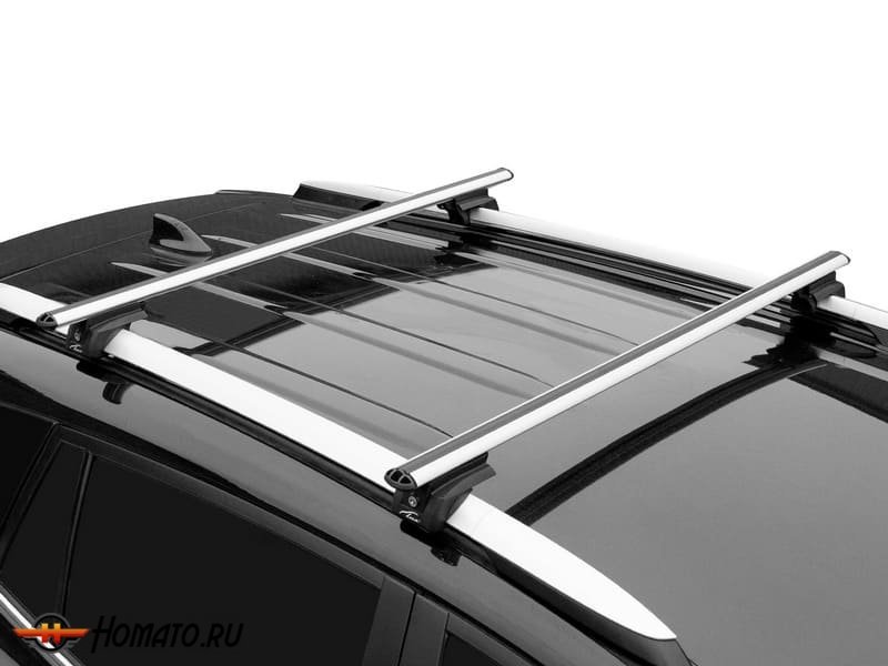 Багажник на крышу для Great Wall Hover H3 рестайлинг (2014-2016) | на рейлинги | LUX Классик и LUX Элегант