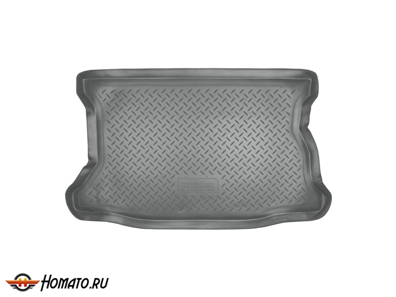 Коврик в багажник Honda Jazz GD 2004-2009 | серый, Norplast