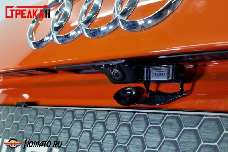 Защита задней камеры Audi Q3 (F3) 2019+