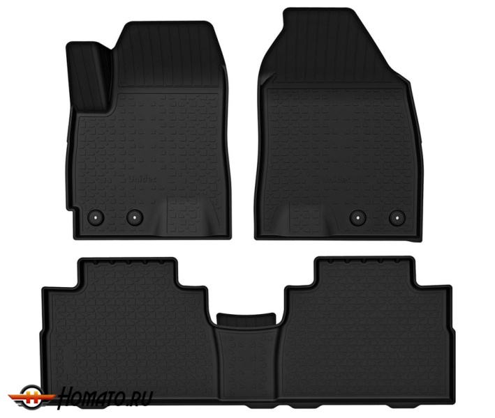 Коврики Soueast S07 (2WD) | полиуретановые, черные, Norplast