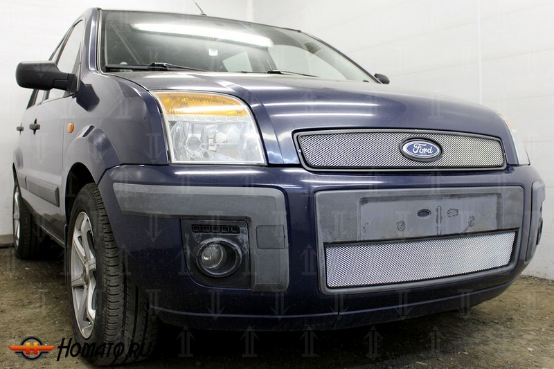 Защита радиатора для Ford Fusion (2005-2012) рестайл | Стандарт