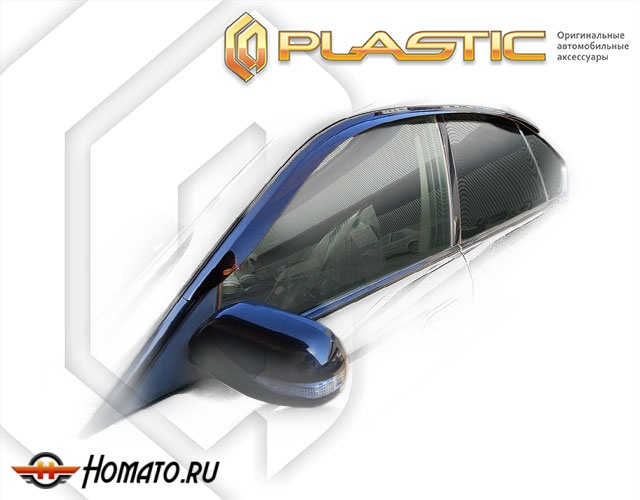 Дефлекторы ветровики Subaru Legacy 4 седан 2003-2009 (BL)