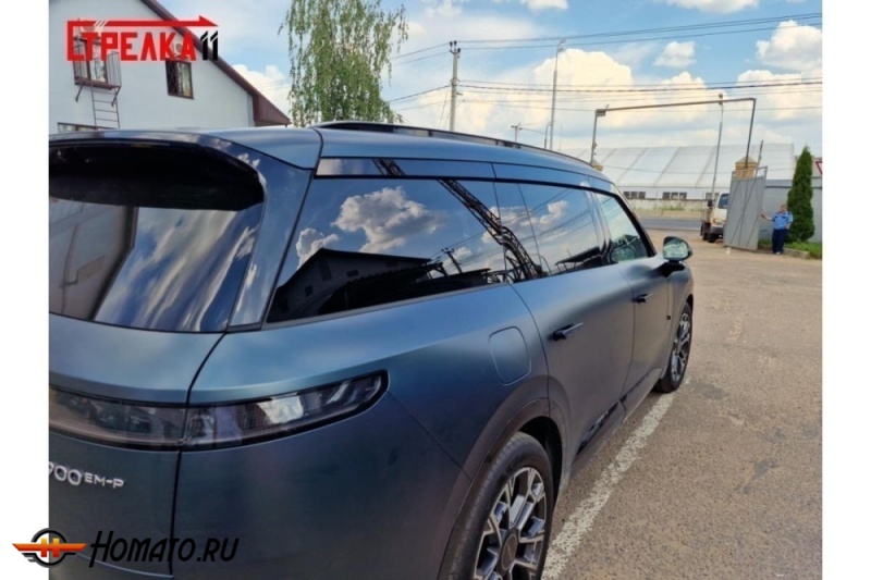 Дефлекторы Lynk Co 900 | из 6 частей, премиум, плоские, 2D