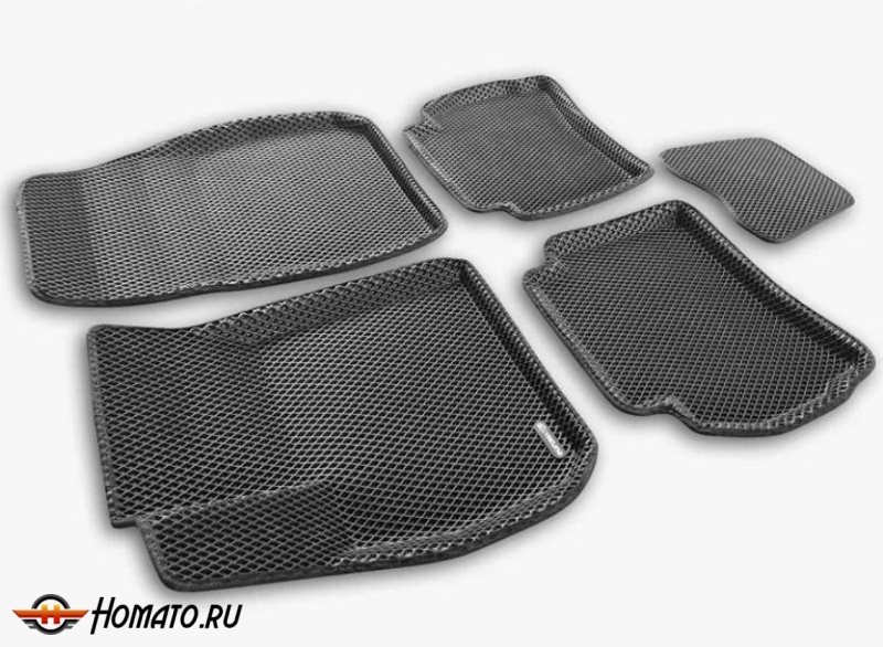 3D EVA коврики Chevrolet Malibu 9 2018+ | с бортами