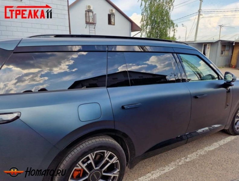 Дефлекторы Lynk Co 900 | из 6 частей, премиум, плоские, 2D