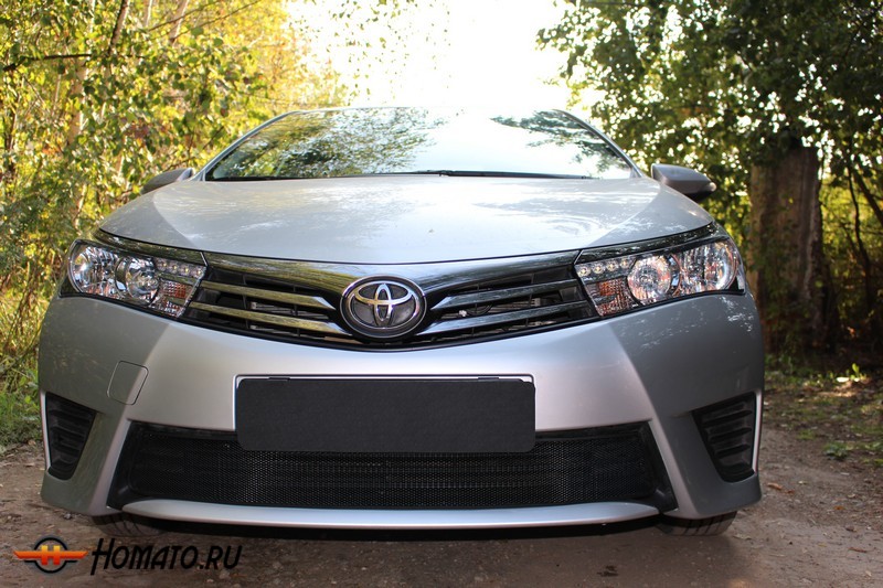 Защита радиатора для Toyota Corolla (2013-2015) дорестайл | Стандарт